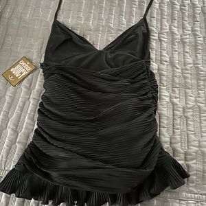 Black Juicy PTL HLT SWIMDRESS one piece swimsuit